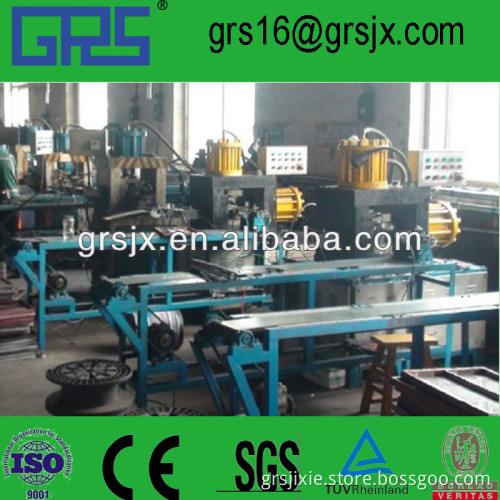 Auto pneumatic brad nail making machine